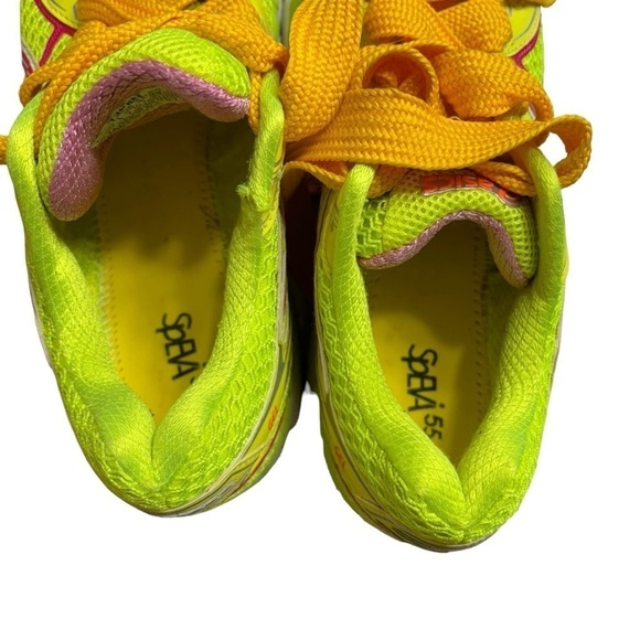 Asics GT 2000 Neon Yellow Pink Women’s Running Shoes Size 7.5 Athletic Trainers - Picture 2 of 15